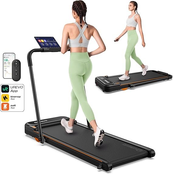 UREVO Walking Pad, Under Desk Treadmill